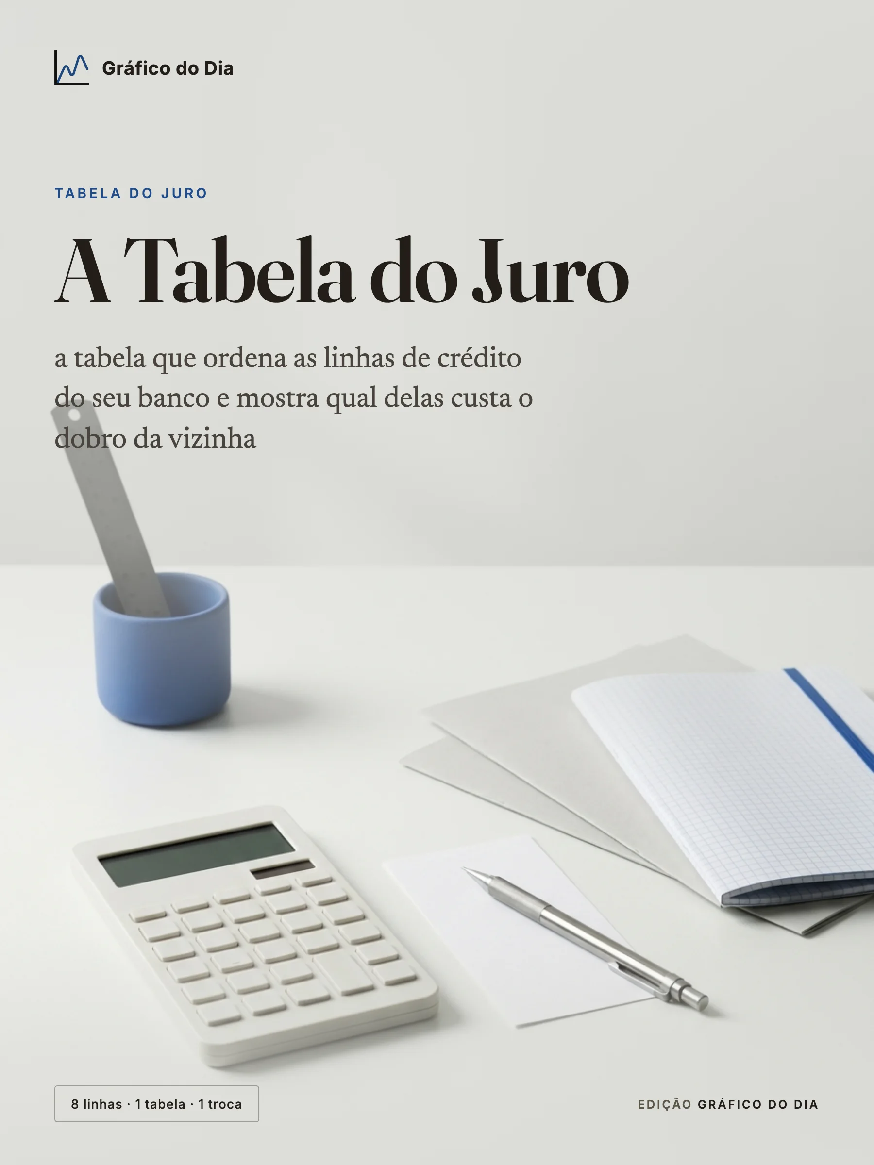 Capa do ebook A Tabela do Juro