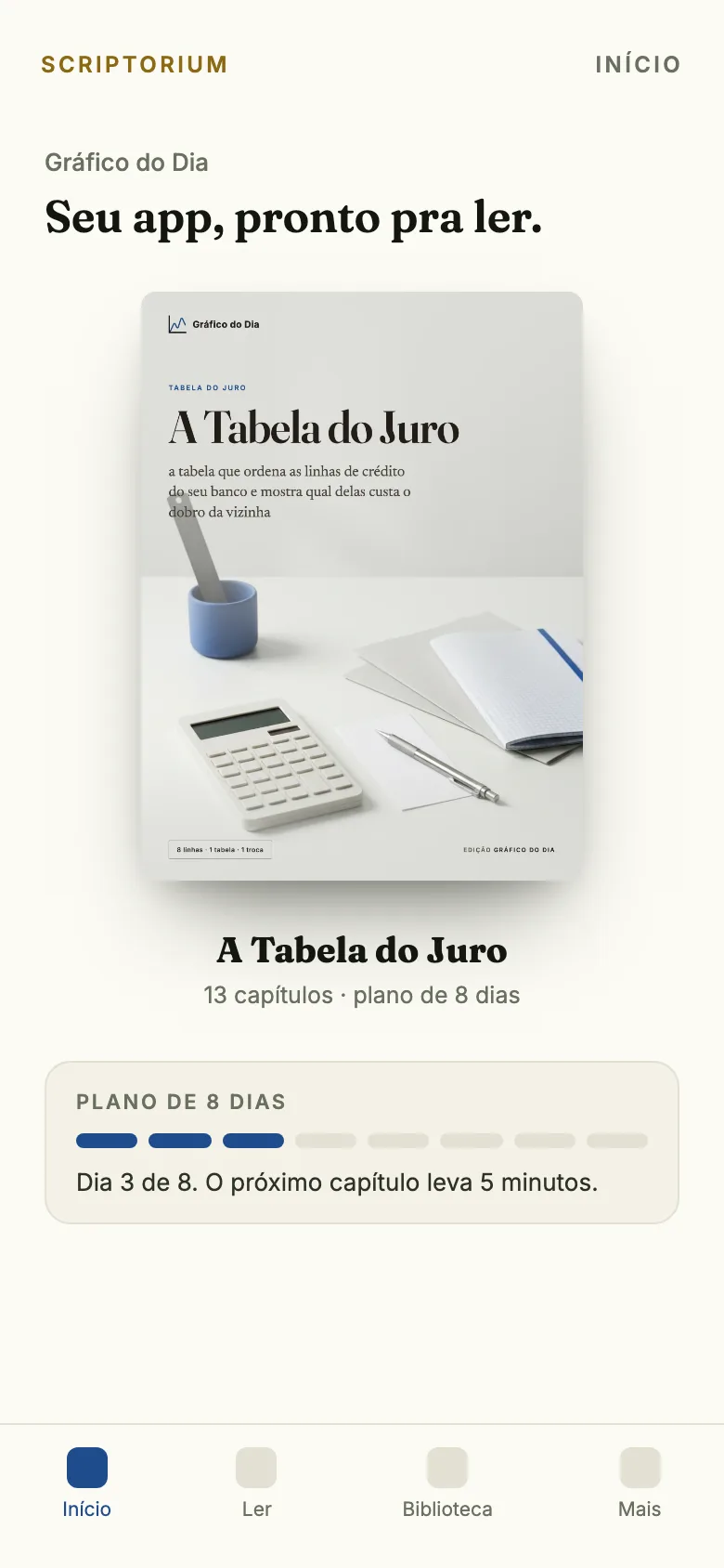 O app A Tabela do Juro no celular